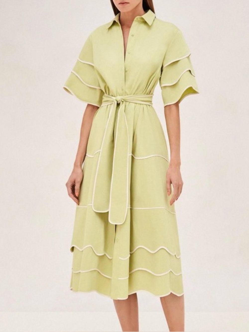 Alexis Rhodes Dress - Verde - Picture 2 of 6